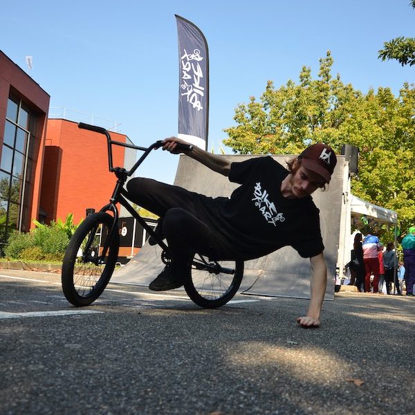 Demonstration BMX flat Toulouse