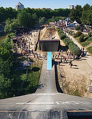 180px fise world montpellier 2018 parcours du vtt slopestyle